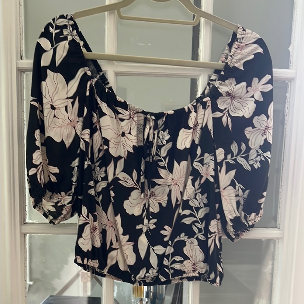 Floral Off-Shoulder Top